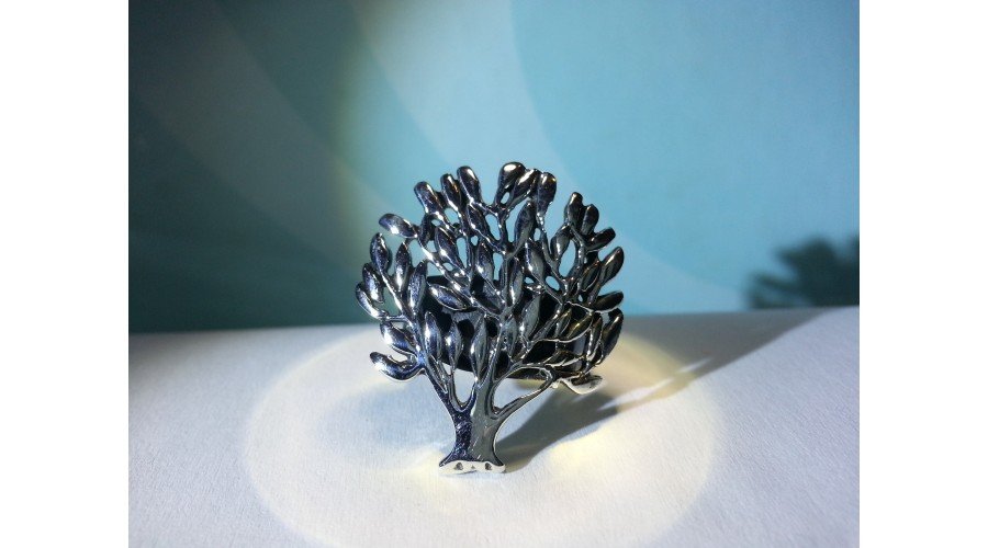 Сребърен пръстен „Дървото на живота“