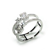 Нежен двоен пръстен